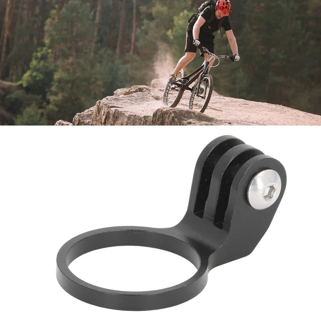 28.6MM BIKE FORK Mount Aluminium Action Camera Bracket For Cycling £10. ...