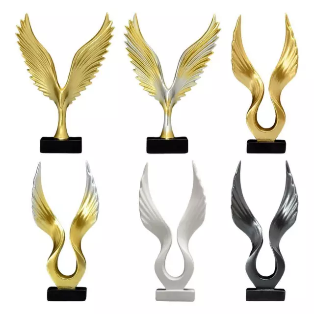 Eagle/Angel wings Statue Sculpture Resin Figurine Ornament for Home Office
