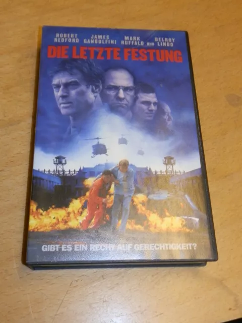 Die Letzte Festung, Robert Redford, VHS Kassette, gebraucht, original.