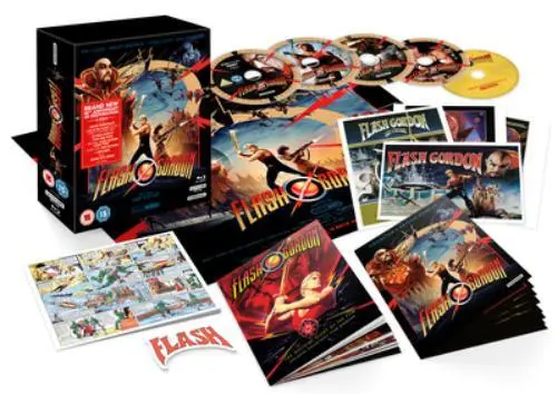 Flash Gordon (4K UHD Blu-ray) Topol Melody Anderson Ornella Muti Sam J. Jones