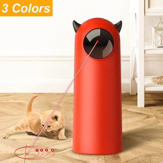 Pet Smart Automatic Cat Toys LED Cat Laser Toys Interactive Cats Indoor Playing