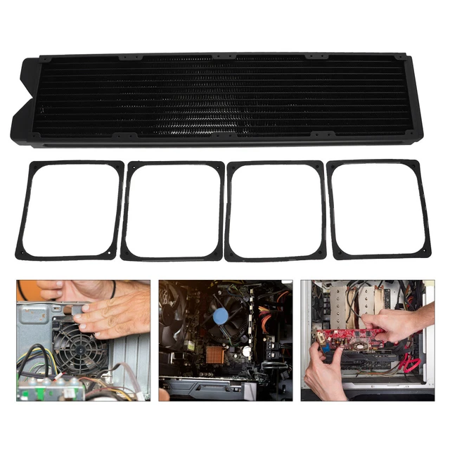 Dissipatore NVMe Con Ventola Turbo E Display Digitale Di Temperatura Per SSD M.2 2280/22110 – Nero