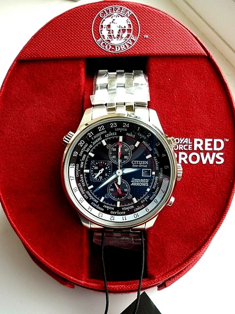 Citizen red 2025 arrows watch strap
