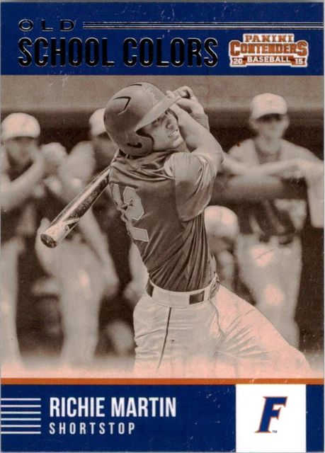 2015 Panini Contenders Old School Colors #13 Richie Martin - NM-MT - Florida