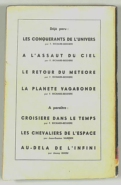 FLEUVE NOIR ANTICIPATION n°5 -1951- Jimmy GUIEU -TBE- Le PIONNIER de L'ATOME - 3