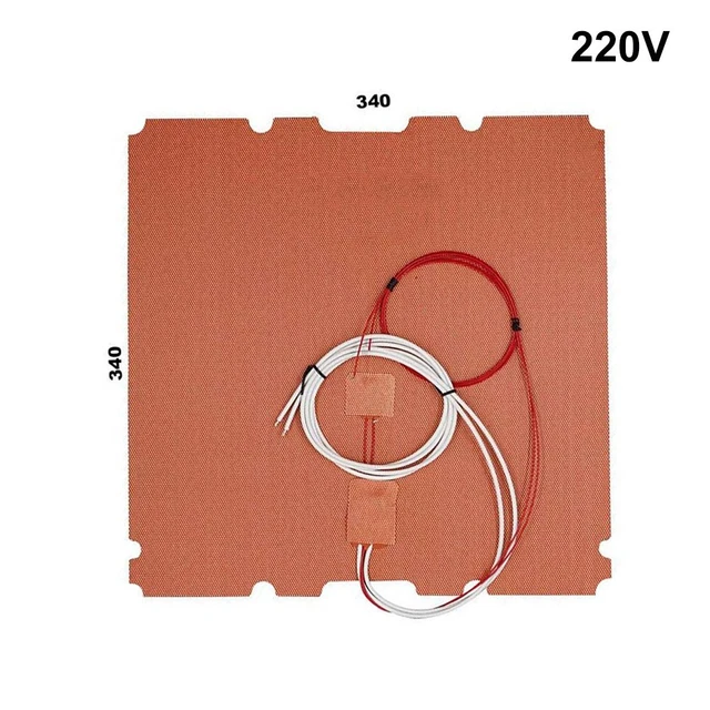 1 Silicone Radiateur for Voron Imprimante Chauffé Lit Chauffage Tapis Dosettes 3