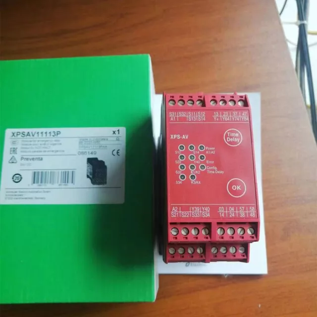 24V DC For XPSAV11113P In Box Safety Relay