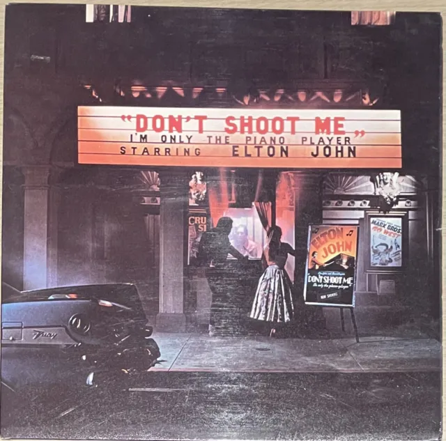 *ELTON JOHN LP ‘Don’t Shoot Me I’m Only The Piano Player’ [A2/B2] DJLPH.427