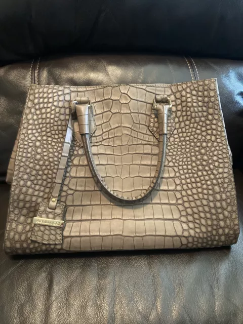 Snake Print Satchel Handbag