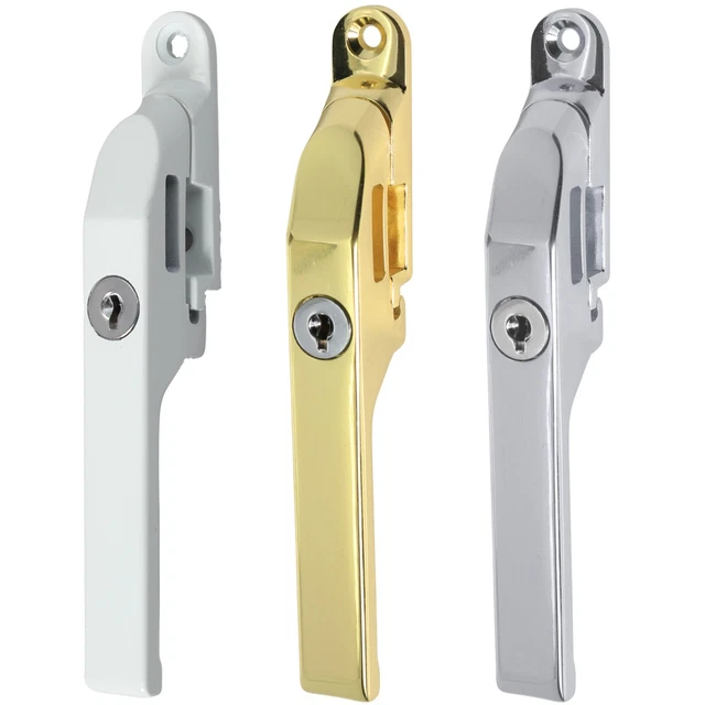 Basta Timber Casement Window Handles Satin Chrome