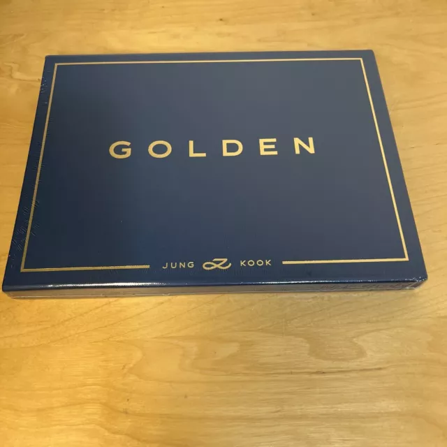 New Sealed Jungkook Golden Album Substance Version Blue