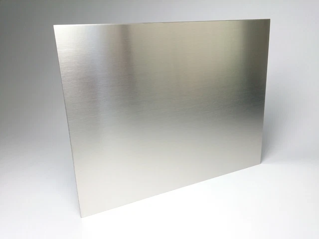 1mm Tole en Acier Inox Anniversaire 1.4301 V2A Prédécoupé Plaque Eins. de Film