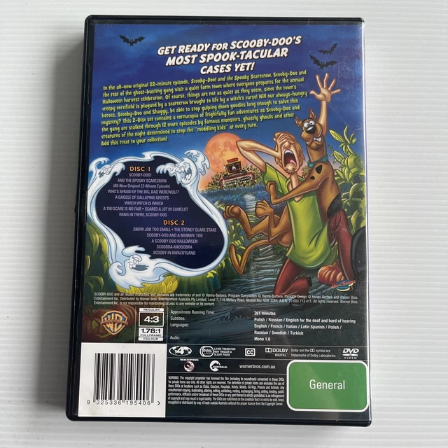 13 Spooky Tales Run For Your Rife SCOOBY-DOO! 13 SPOOKY Tales Run For Your 'Rife! DVD 2 Discs Region 4