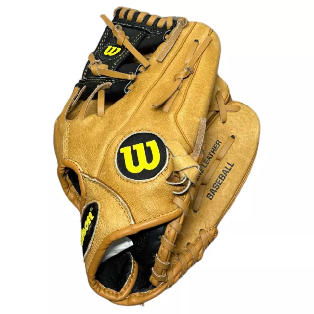 WILSON Defender 11.5 Youth Baseball Glove A450 Genuine Leather Right Hand Throw