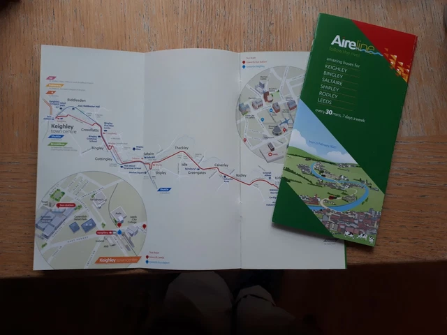 Transdev Bus Timetable KEIGHLEY BUS (TRANSDEV) Aireline routes timetable Feb 2020 edition £1. ...