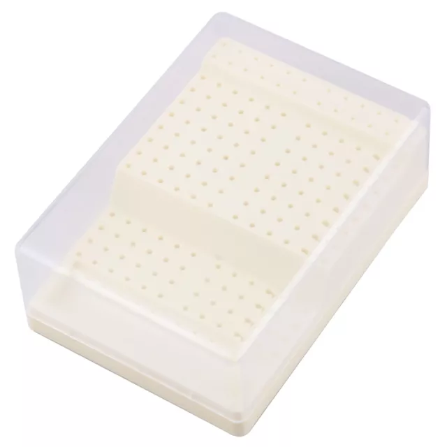 168 Holes Dental Bur Block Holder Box Autoclave Sterilizer Case Disinfection Box