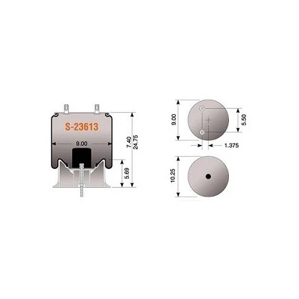 Hendrickson S-23613 Hendrickson Air Spring