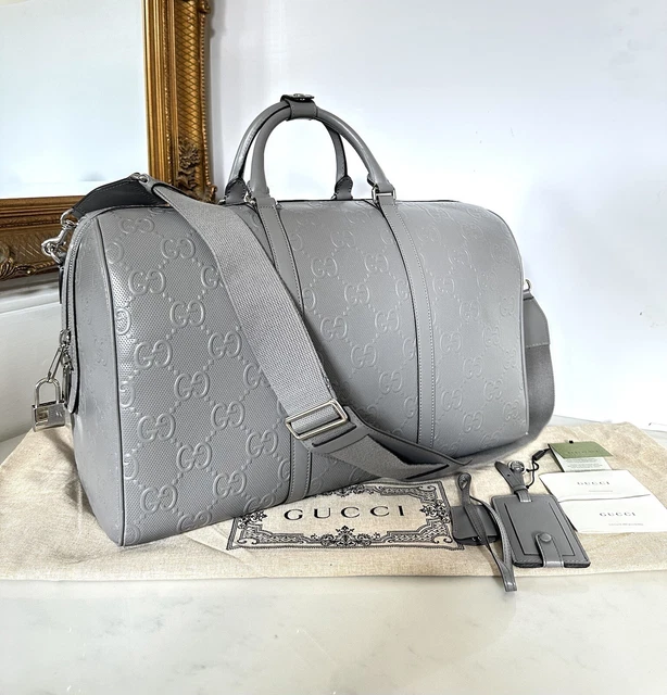 Gucci GG Duffle Boston Carry On Unisex Travel Bag RRP £2995 Authentic