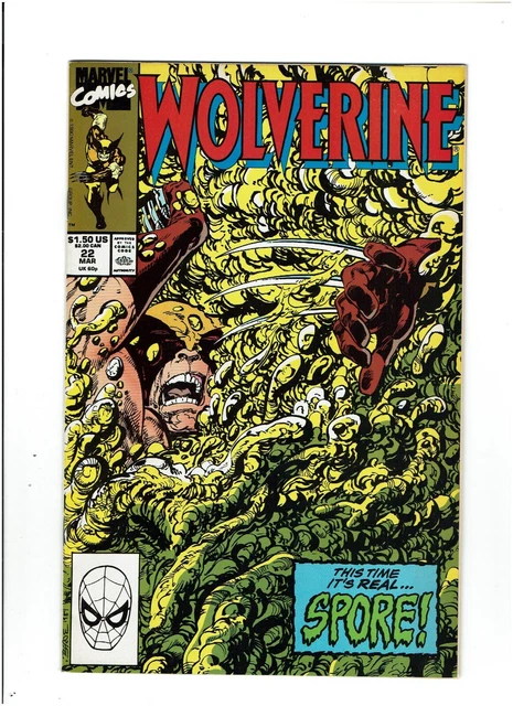 Wolverine #22 VFNM 1990 Marvel Comics