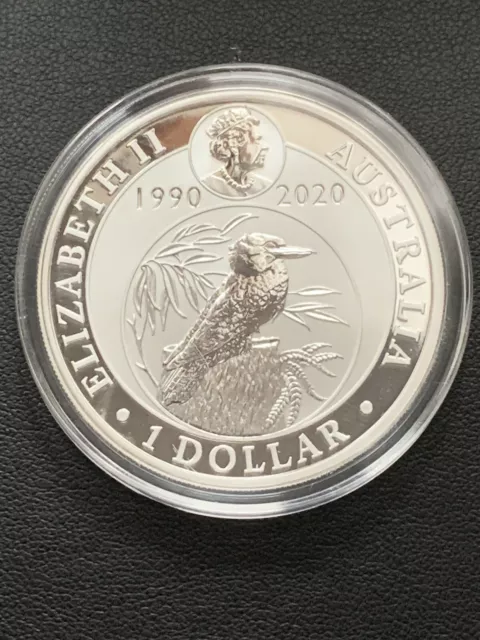 AUSTRALIE 1 Dollar Argent 1 Once Kookaburra 2020 1 Oz silver coin Australia