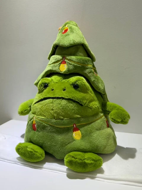 JELLYCAT CHRISTMAS TREE Ricky Rain Frog plush doll With Tag+ Dust Bag £ ...