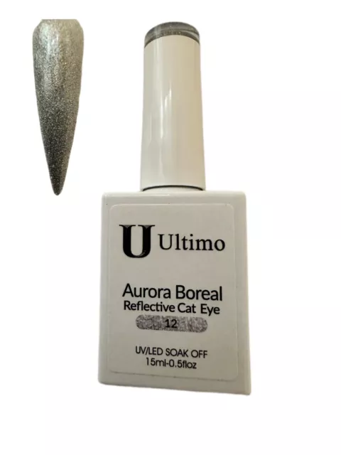 Gel Reflectante Ojo de Gato Gel UV/LED ÚLTIMO 15ml AURORA BOREAL #12