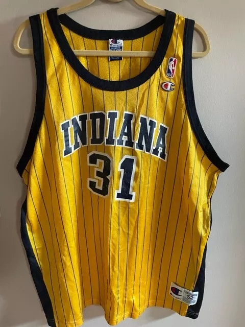 Vintage Reggie Miller Indiana Pacers Champion Jersey 90s NBA basketball –  For All To Envy