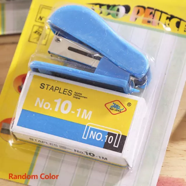 Mini Small Stapler Useful Mini Stapler Staples Set Binding Supplies O  Deco