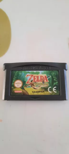 Zelda The Minish Cap jeu pour console nintendo Game Boy Advance.