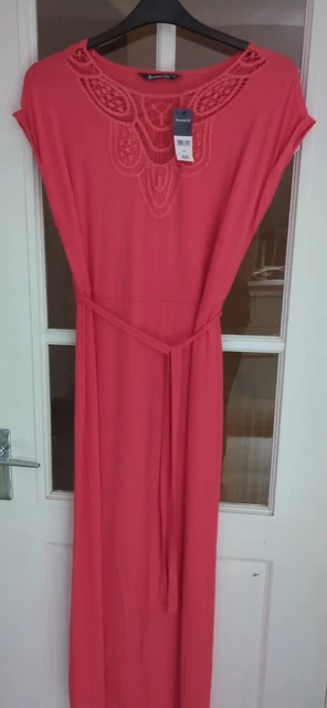 Robe Rose Femme River Island Taille 12 - Neuve Avec étiquettes - Longueur Mi-mollet - Soirée