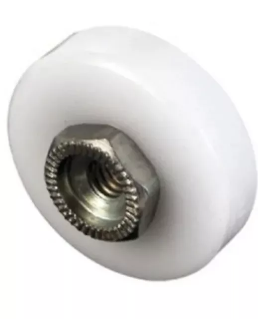 Lot Of 3 Packs Slide-Co 5/8” Diameter Nylon Shower Door Rollers No 191239 - NEW-