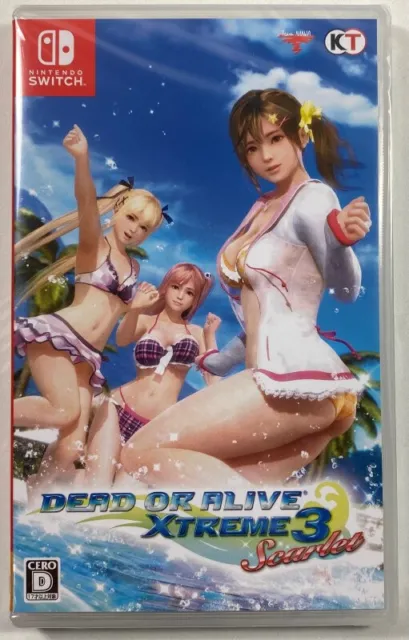 Dead Or Alive Xtreme 3 Scarlet (English) Switch Japan New