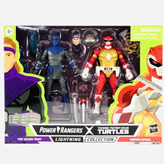 Lightning Collection: Power Rangers X Teenage Mutant Ninja Turtles Raphael Tommy