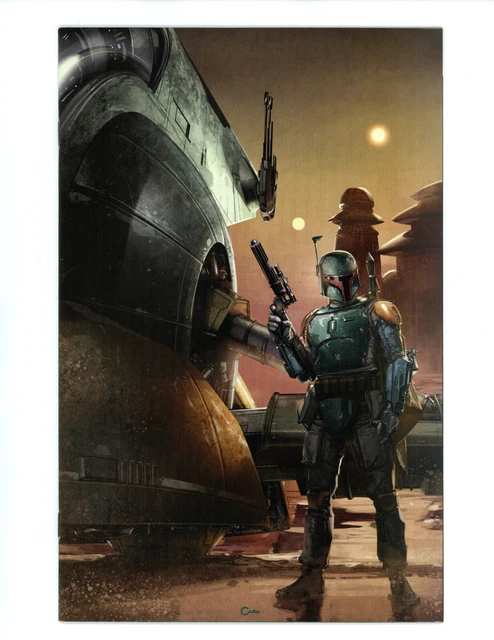 Star Wars War Of The Bounty Hunters Alpha #1 Clayton Crain Virgin Variant Not NM