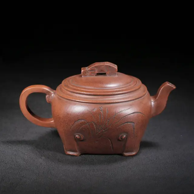 Chinese Yixing Zisha Clay Handmade Exquisite Teapot 兰香 7423