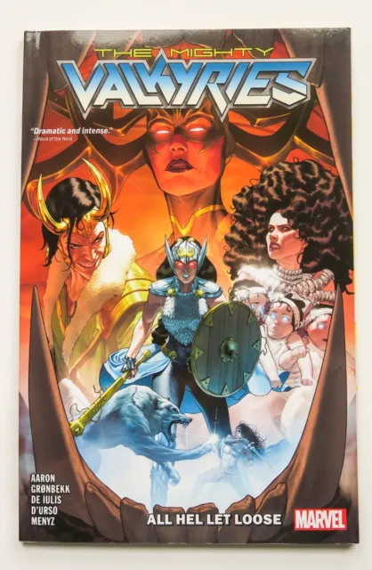 The Mighty Valkyries All Hel Let Loose Marvel Graphic Novel Comic Book