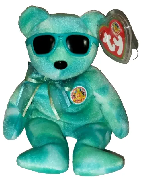 TY Beanie Baby - PICNIC the Bear (BBOM August 2007) (8.5 inch) - MWMTs