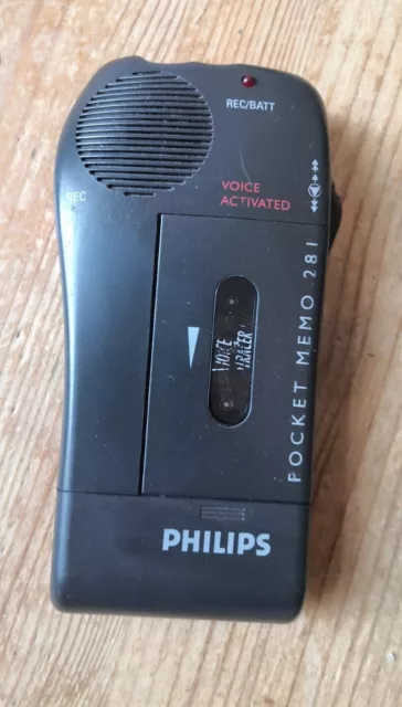 PHILIPS Pocket Memo 281 Voice Tracer Recorder