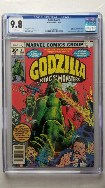Godzilla #1 CGC 9.8 NM/M    WHITE