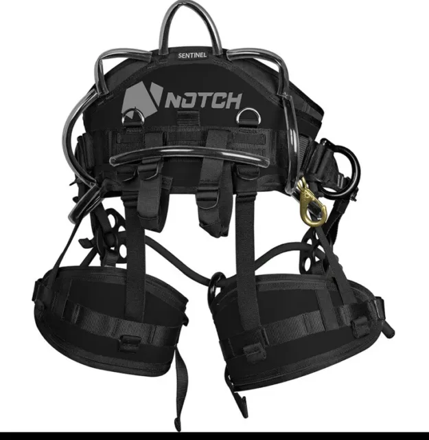 Notch Saddle Sentinel Black  Bsntl Size 1