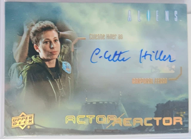 その他 2018 upper deck aliens Colette Hiller 2018 Upper Deck Aliens Movie Actor Reactor Colette Hiller