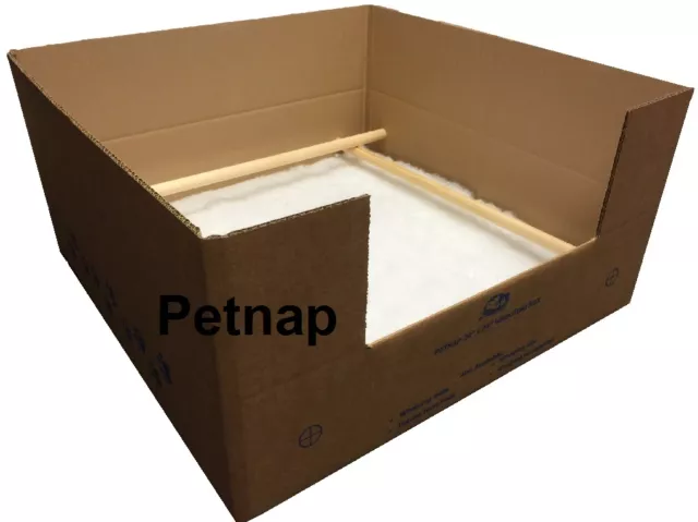 Boîte de couchage pour chiots, boîte d'accouchement, boîtes de couchage 30" x 30" NEUVE 760 mm x 760 mm 2