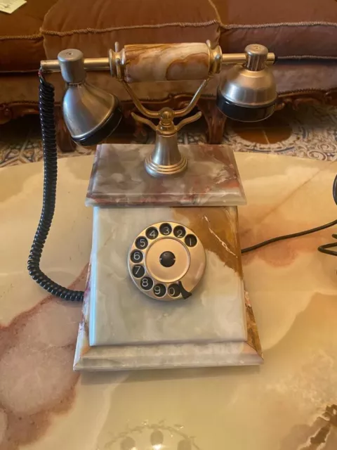 Telefono Antico Elegante Antiquariato Vintage Originale Retrò Grande