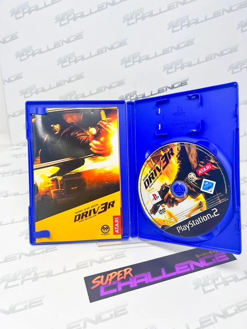 Driv3r PS2 PlayStation 2 PAL/UK Atari completo di manuale 3