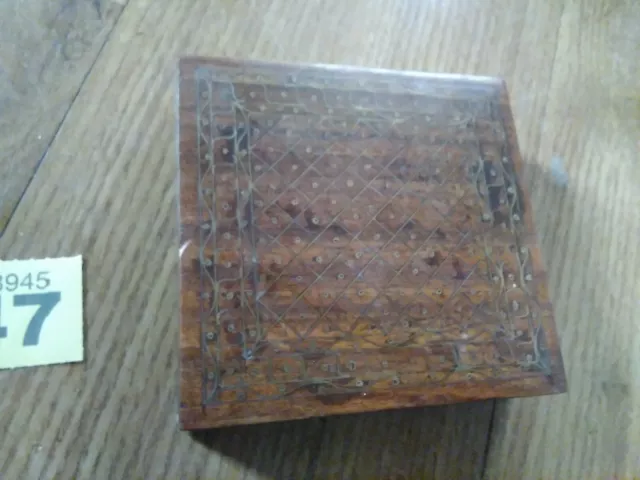 Small Inlaid Wooden Box