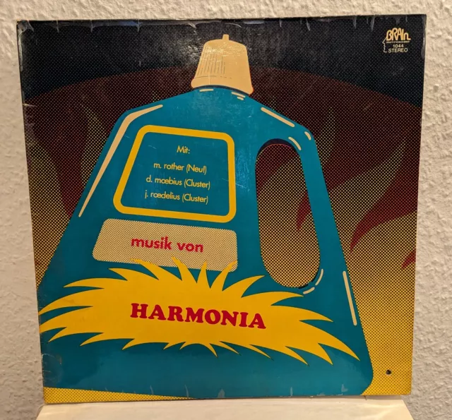 Harmonia musik von Harmonia Rare Krautrock Prog Vinyl Lp Brain 1044 Foc