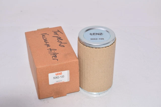 New LENZ 5062-100 Torpedo Vac. Filter
