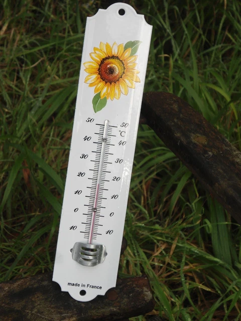 Thermomètre De Jardin 25 Cm Thermomètre Analogique D'Extérieur En