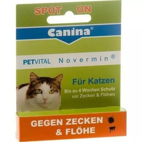 PETVITAL Novermin flüssig f.Katzen 2 ml PZN 6907959