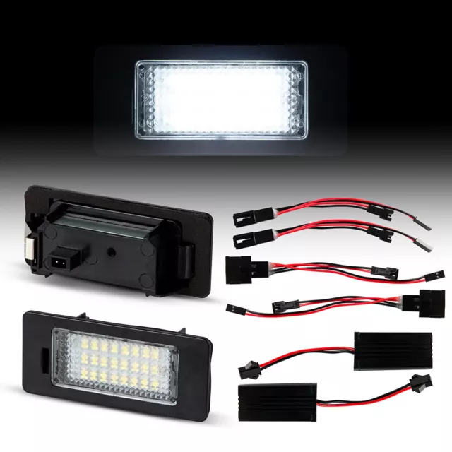 LED Kennzeichenbeleuchtung für AUDI A4, B6 B7, Limousine